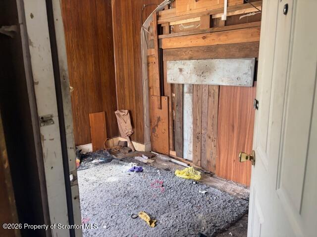 728 Main Street Vandling, PA 18421 - Photo 6 of 17 a view of a bathroom from a window