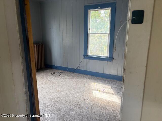 728 Main Street Vandling, PA 18421 - Photo 10 of 17 a view of empty room with window