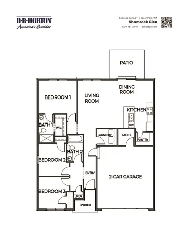 $344,995 | 1562 East A Street, Deer Park, WA 99006