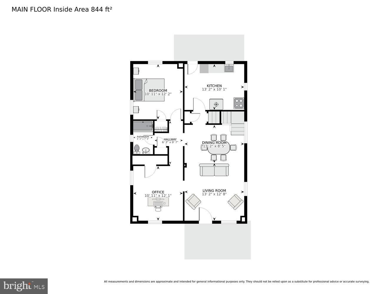3701 Camden Street Southeast Washington, DC 20020 - Photo 31 of 33 a picture of a bench in front of building