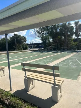 a view of ocean with palm trees