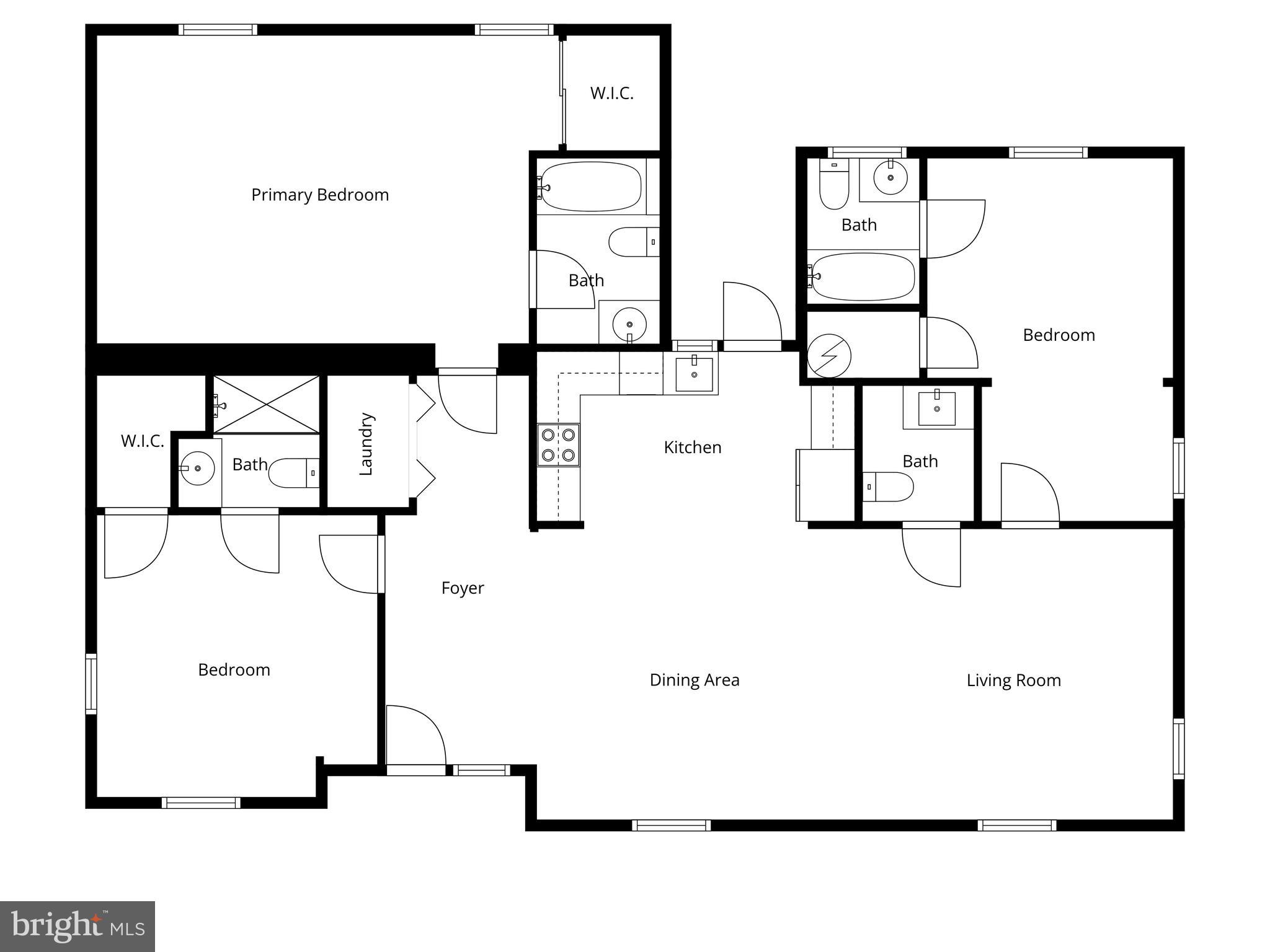 4 Lower Greenbriar Road Wilmington, DE 19810 - Photo 31 of 31 a picture of a floor plan