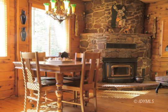 25460 Rimrock Road Idyllwild, CA 92549 - Photo 41 of 50 Stunning corner rock fireplace