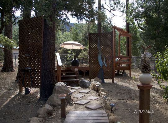 25460 Rimrock Road Idyllwild, CA 92549 - Photo 9 of 50 Yard pathways