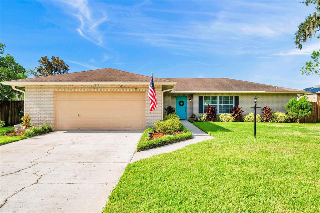2832 Springdell Circle Valrico, FL 33596 - Photo 1 of 1 a front view of a house with a yard