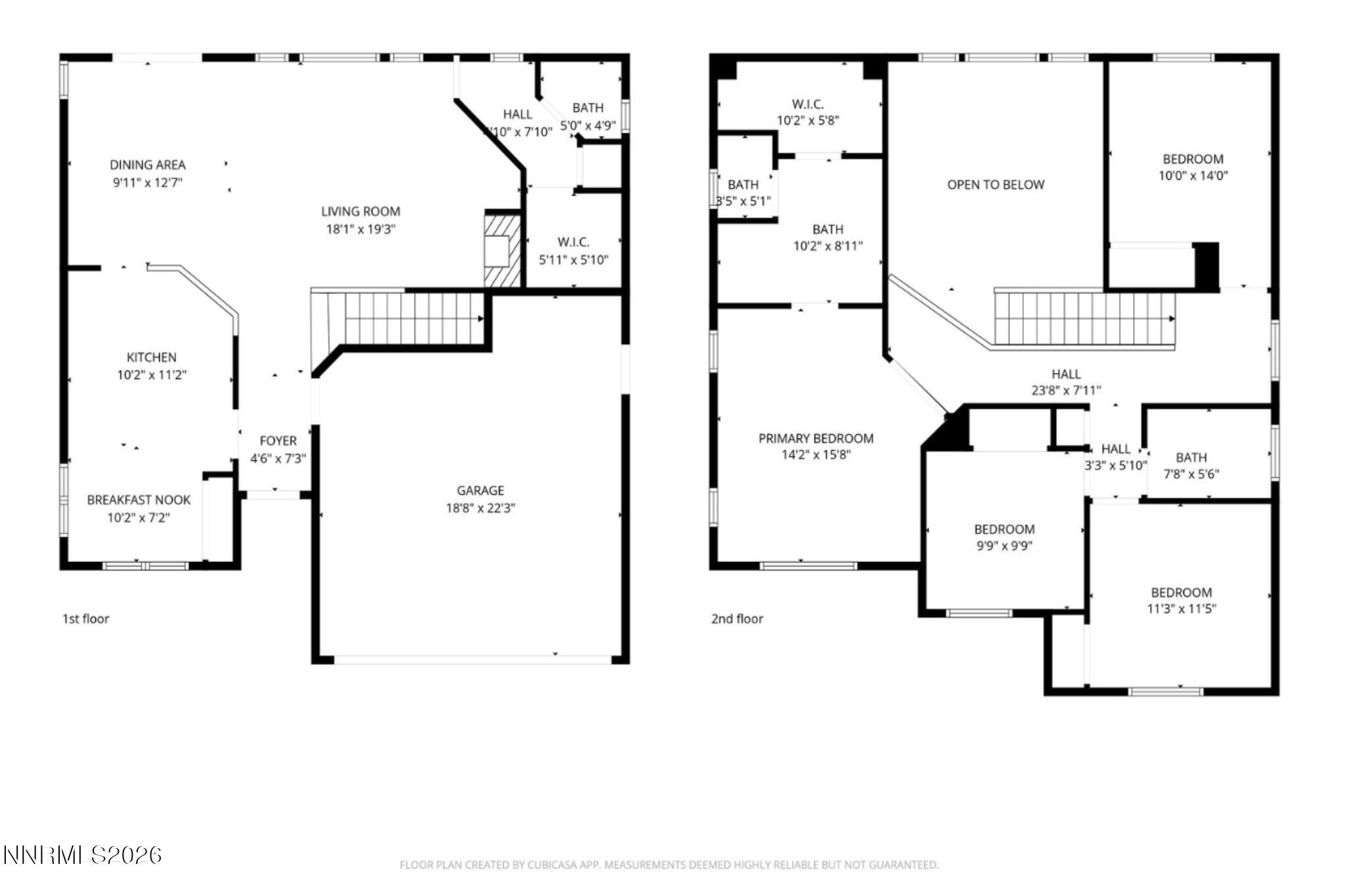 2433 Crestone Drive Reno, NV 89523 - Photo 45 of 45 Crestone Floorplan