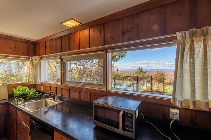41 Arnold Road Pelham, MA 01002 - Photo 30 of 42 a view of a room with a large window