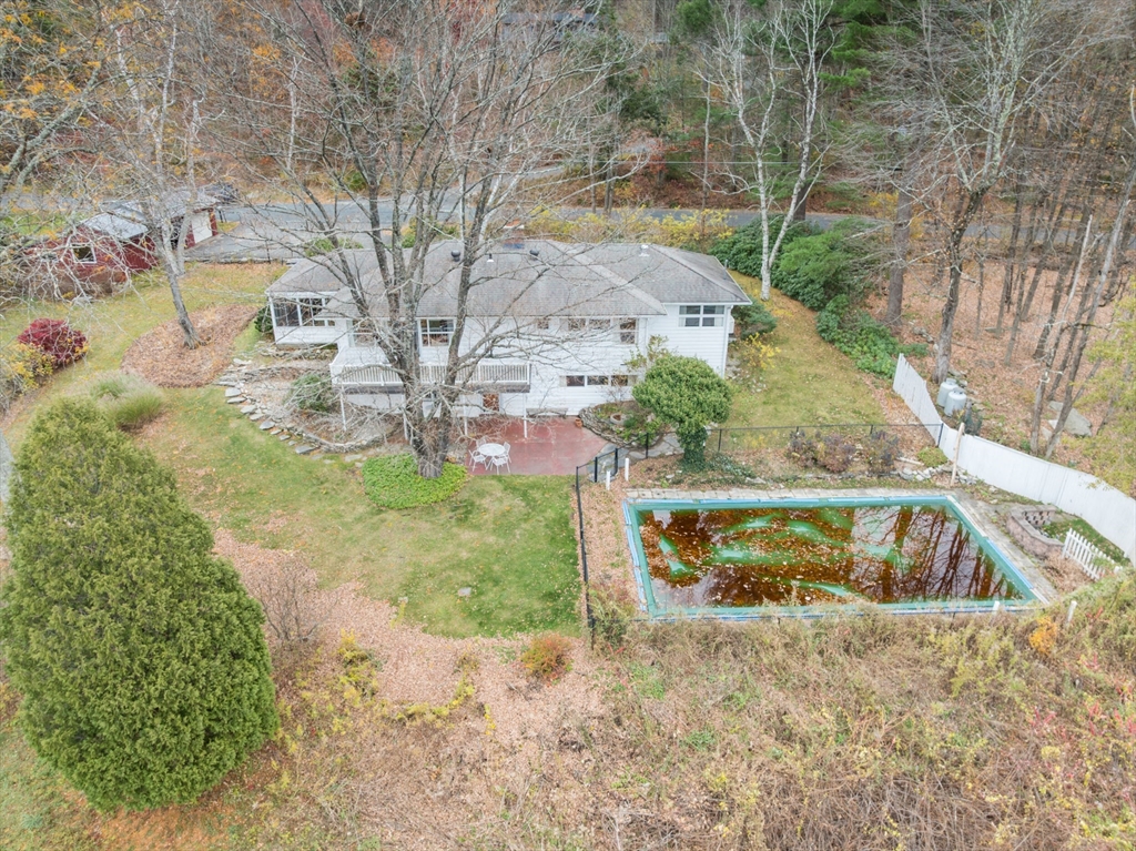 41 Arnold Road Pelham, MA 01002 - Photo 40 of 42 a view of a yard with plants