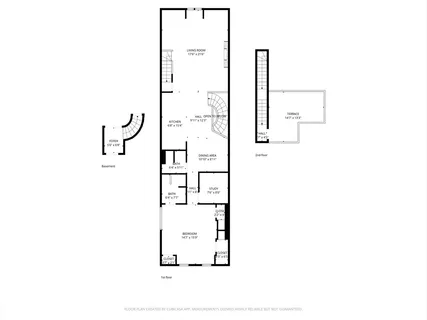 a picture of a floor plan
