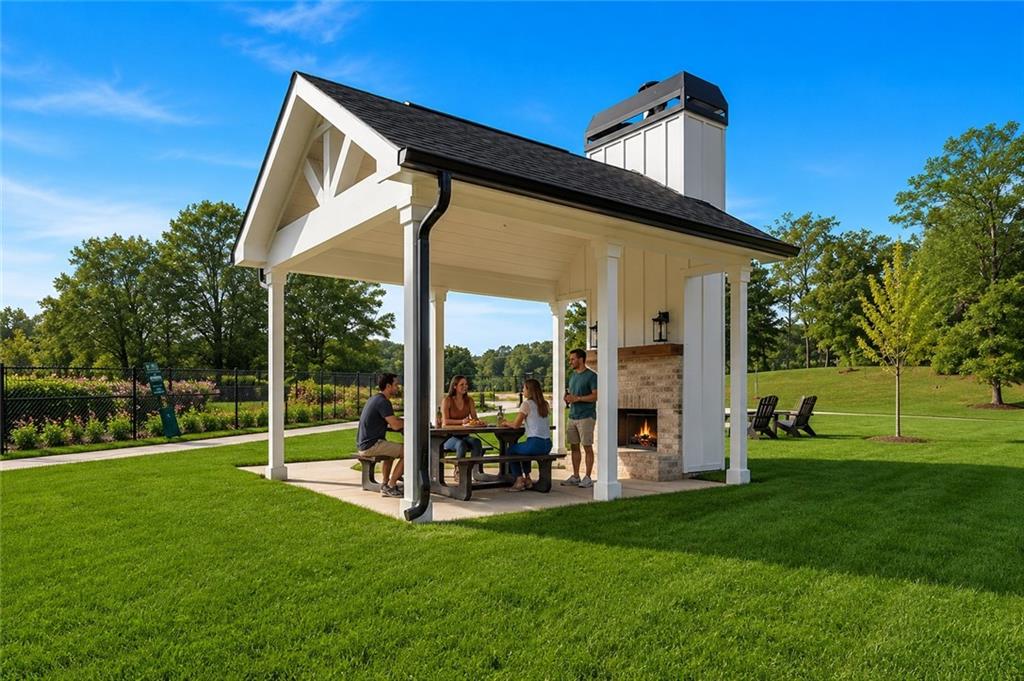 127 Old Alabama Road Southeast Emerson, GA 30137 - Photo 42 of 47 a view of outdoor space yard and porch