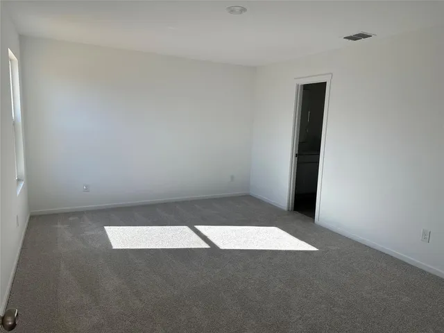 an empty room with an empty space