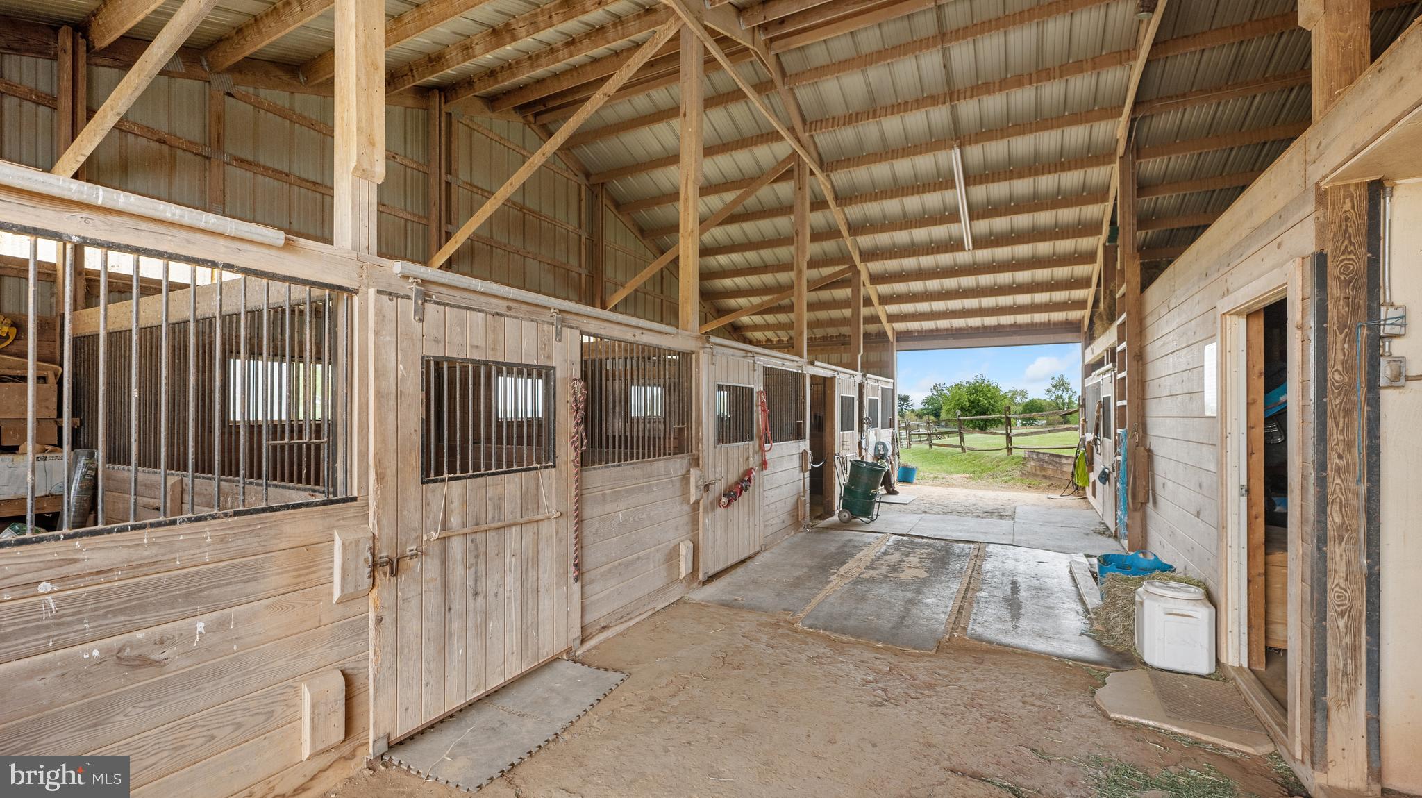 16039 Partnership Road Poolesville, MD 20837 - Photo 83 of 97 5 Additional Stalls behind indoor riding arena
