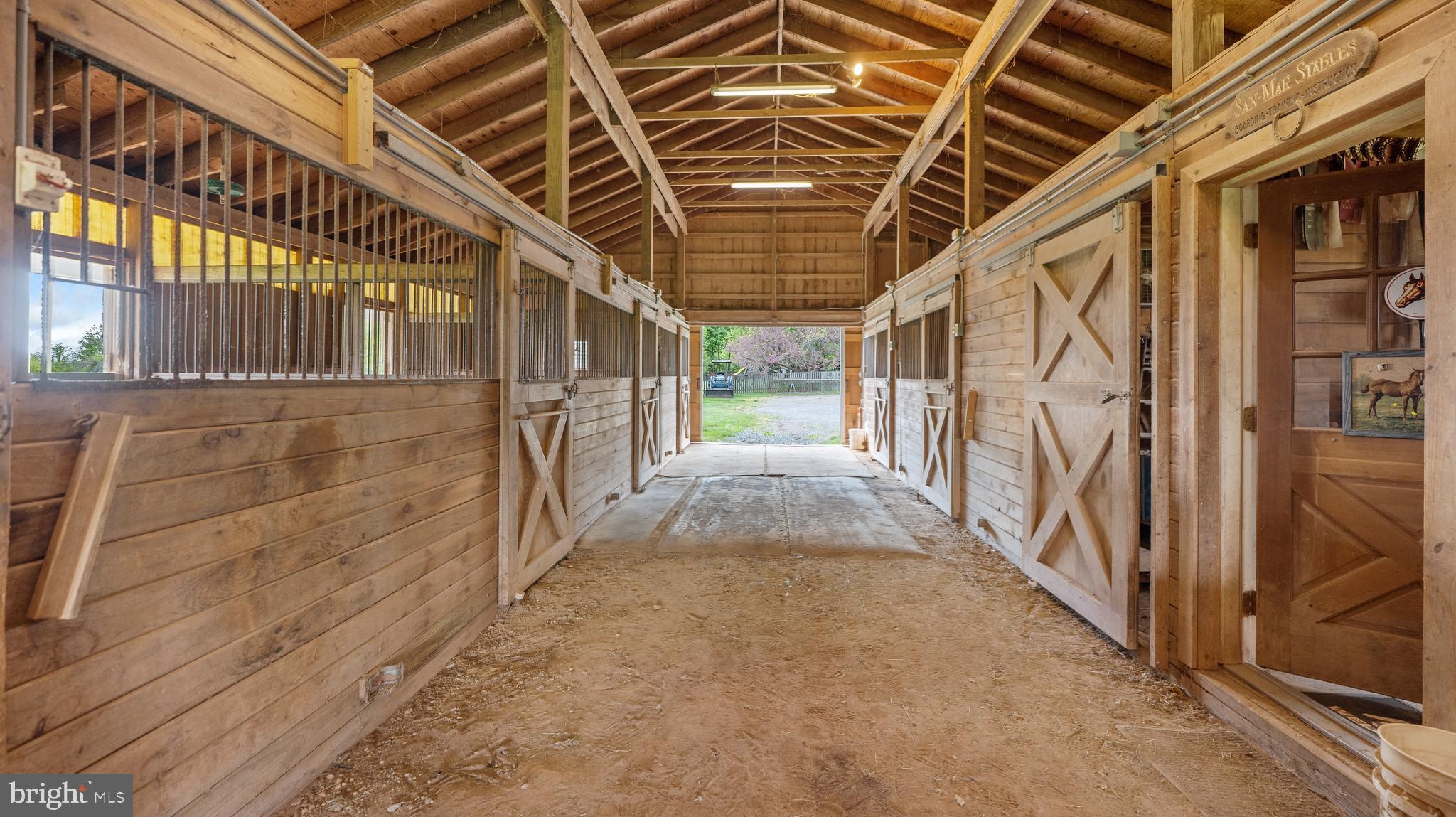 16039 Partnership Road Poolesville, MD 20837 - Photo 87 of 97 10 Stalls in barn as well as tackroom