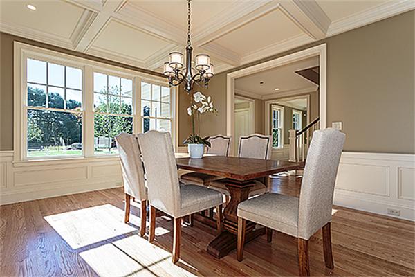 146 East Street Lexington, MA 02420 - Photo 5 of 9 a view of a dining room with furniture window and wooden floor
