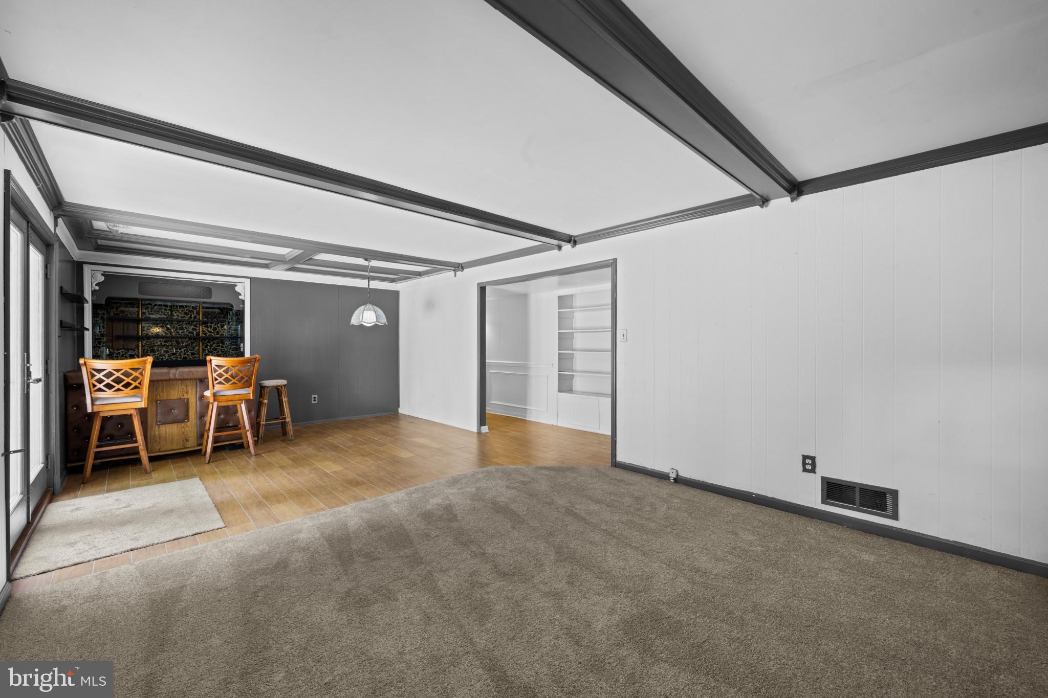 9517 Perry Brook Court Baltimore, MD 21236 - Photo 22 of 30 Lower Level FR w/Pellet Stove