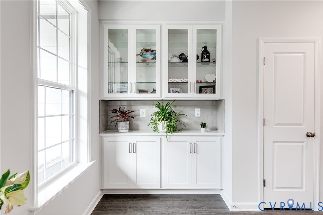 13267 Garland Lane Midlothian, VA 23114 - Photo 13 of 35 a view of an entryway with wooden floor and cabinet