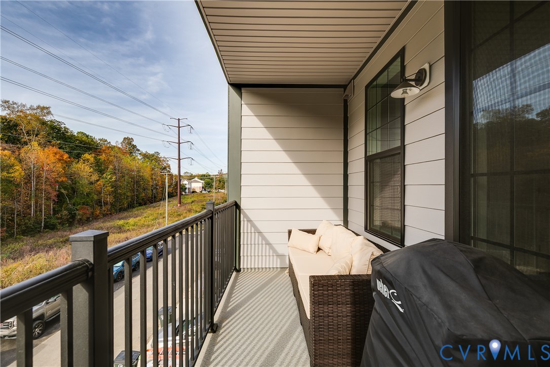 13267 Garland Lane Midlothian, VA 23114 - Photo 18 of 35 a balcony view with a glass door