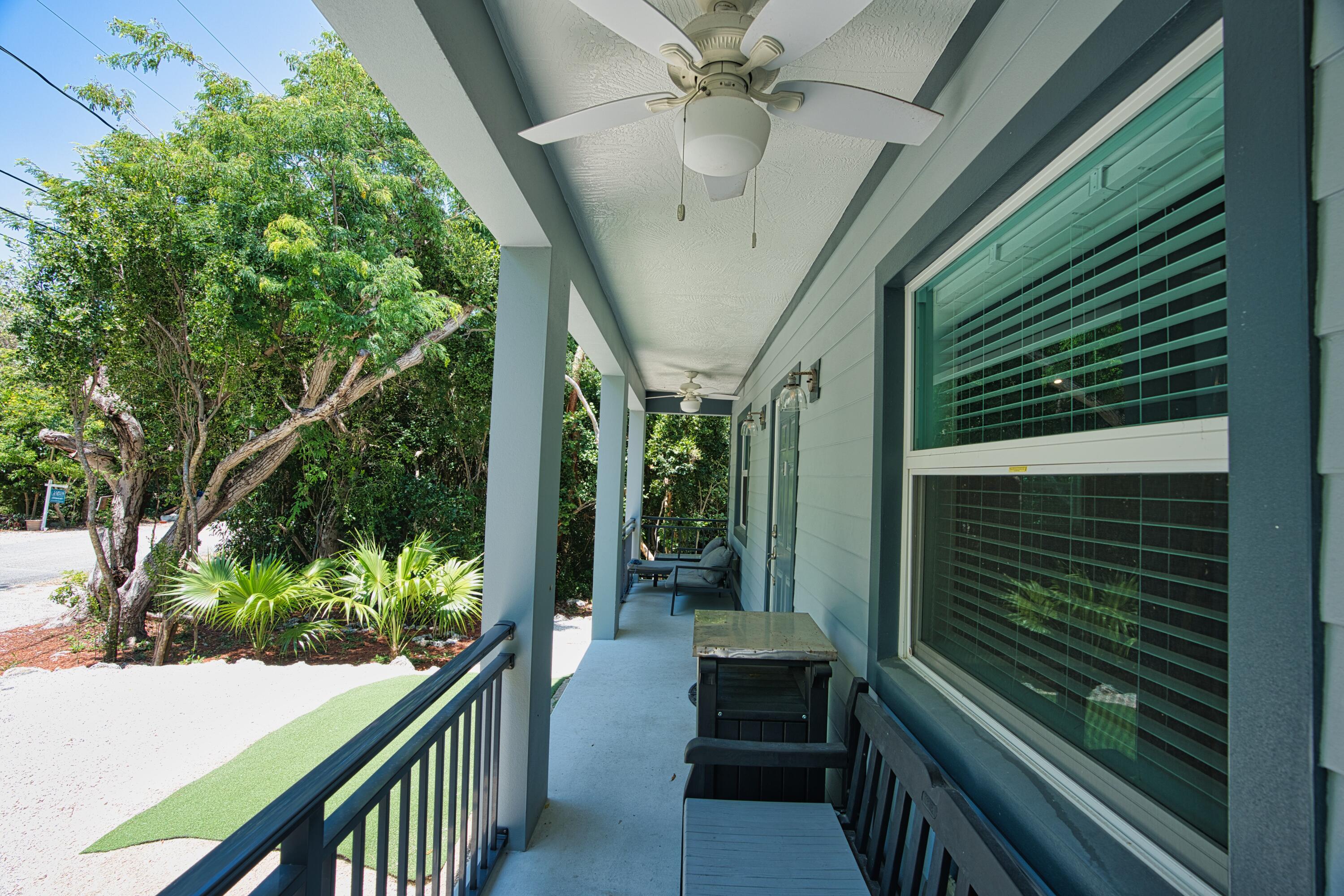 499 Beach Road Tavernier, FL 33070 - Photo 38 of 53 a view of a porch