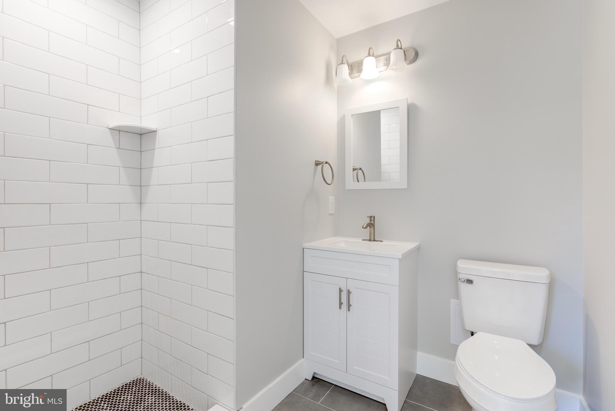 369 East Hector Street Conshohocken, PA 19428 - Photo 27 of 44 a bathroom with a toilet sink and a mirror