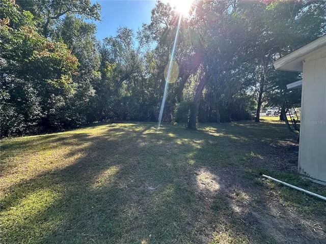a view of outdoor space with trees