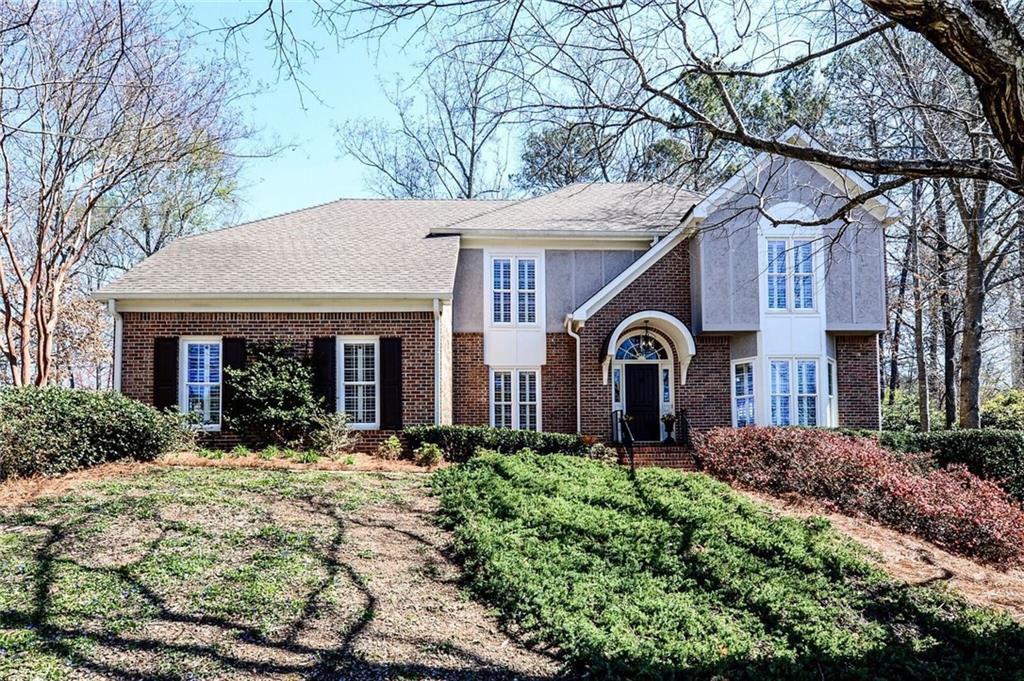 4372 Dunmore Road Northeast Marietta, GA 30068 - Photo 1 of 1 Well maintained home in popular Hampton Woods. Exterior painted and new half barrel portico added over front door summer 2014.