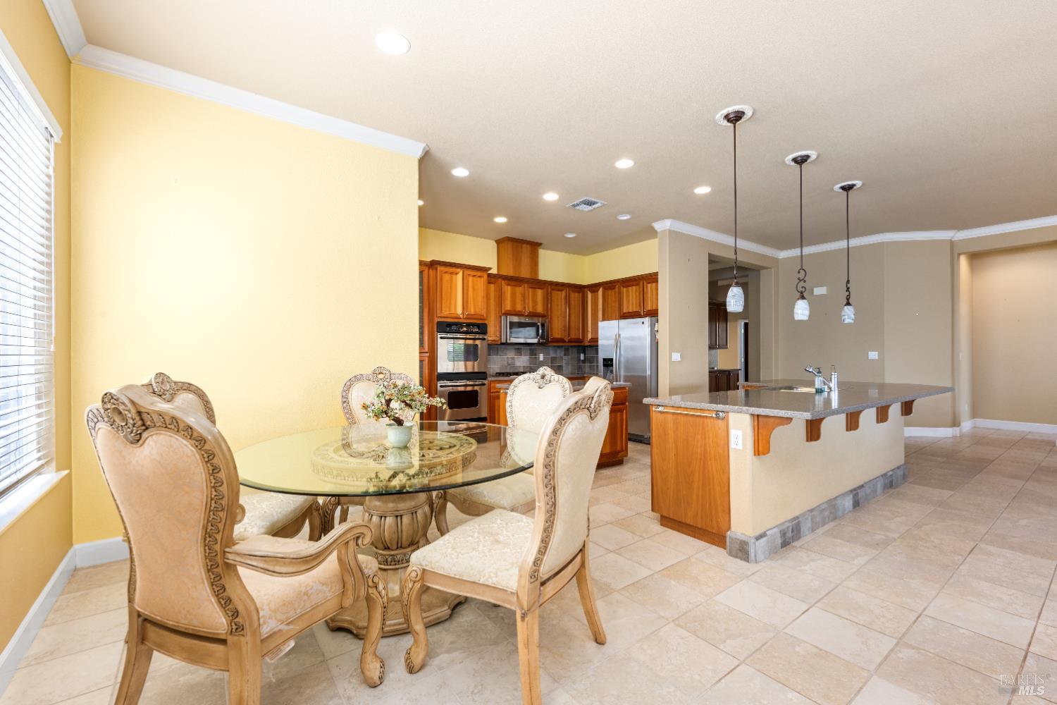 210 Southern Hills Drive Rio Vista, CA 94571 - Photo 22 of 52 a view of a dining room with furniture