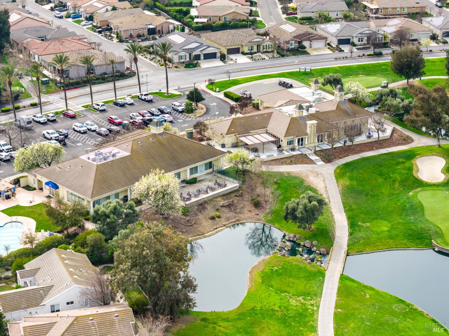 210 Southern Hills Drive Rio Vista, CA 94571 - Photo 46 of 52 an aerial view of a residential houses with yard and lake view