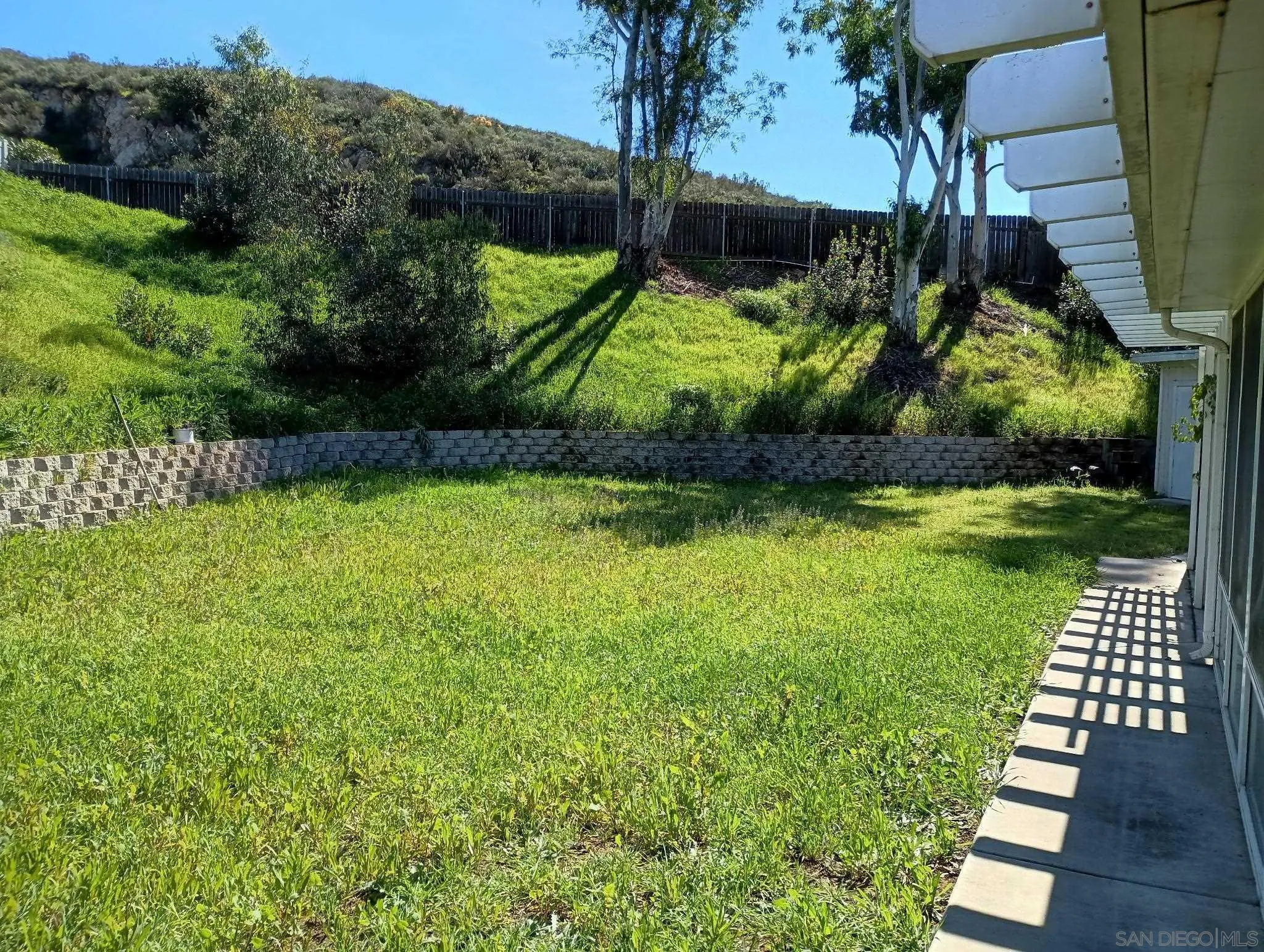 10945 Grand Fork Drive Santee, CA 92071 - Photo 4 of 4 a view of a backyard