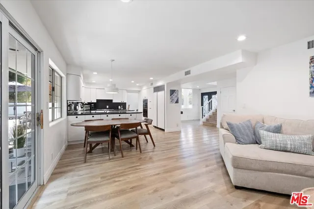 a bathroom with a shower and a stove