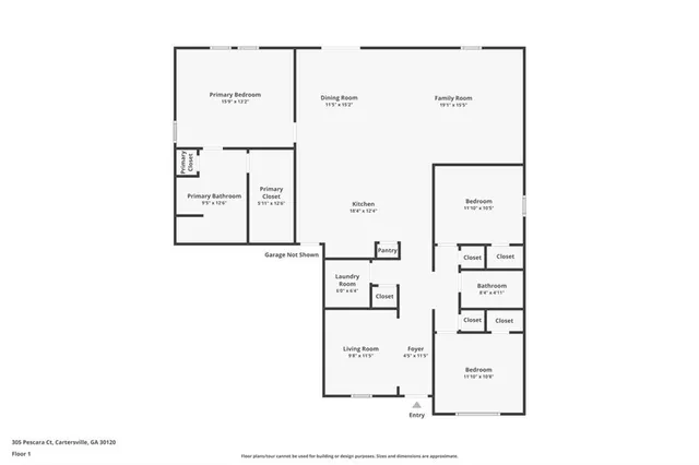 $350,000 | 305 Pescara Court Northwest, Cartersville, GA 30120