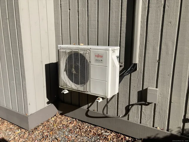 a view of a house with an empty space