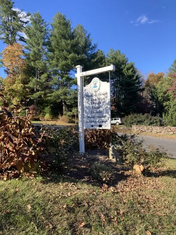 a view of water pond with outdoor space