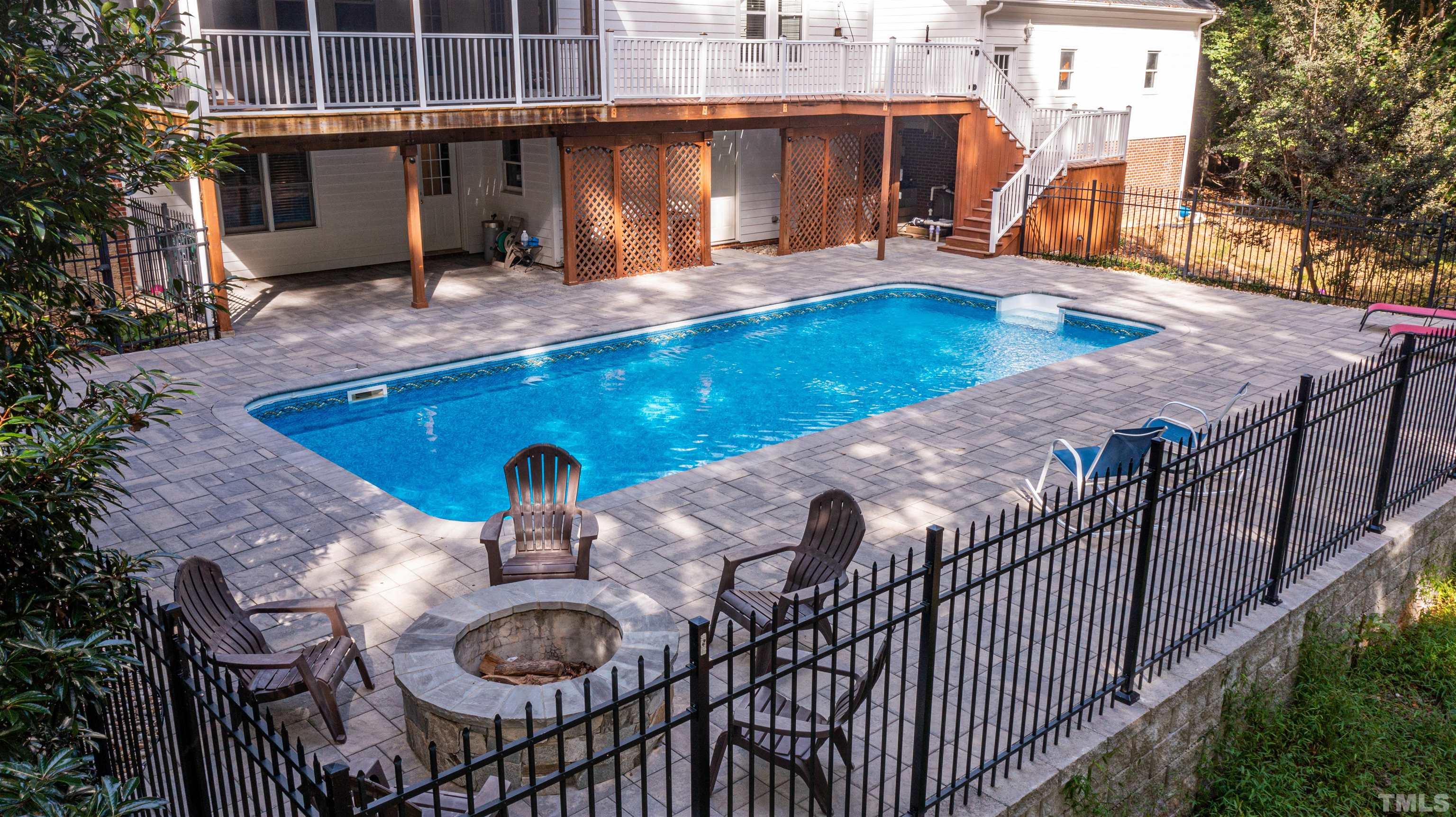 11308 Derby Lane Raleigh, NC 27613 - Photo 34 of 42 a view of a house with backyard and sitting area