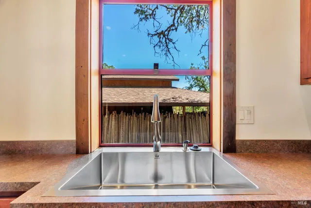 a view of a entryway door of the house