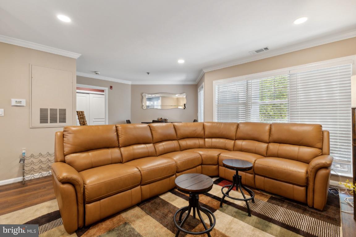 5573 Seminary Road, Unit 208 Falls Church, VA 22041 - Photo 4 of 33 Living room with plenty of windows