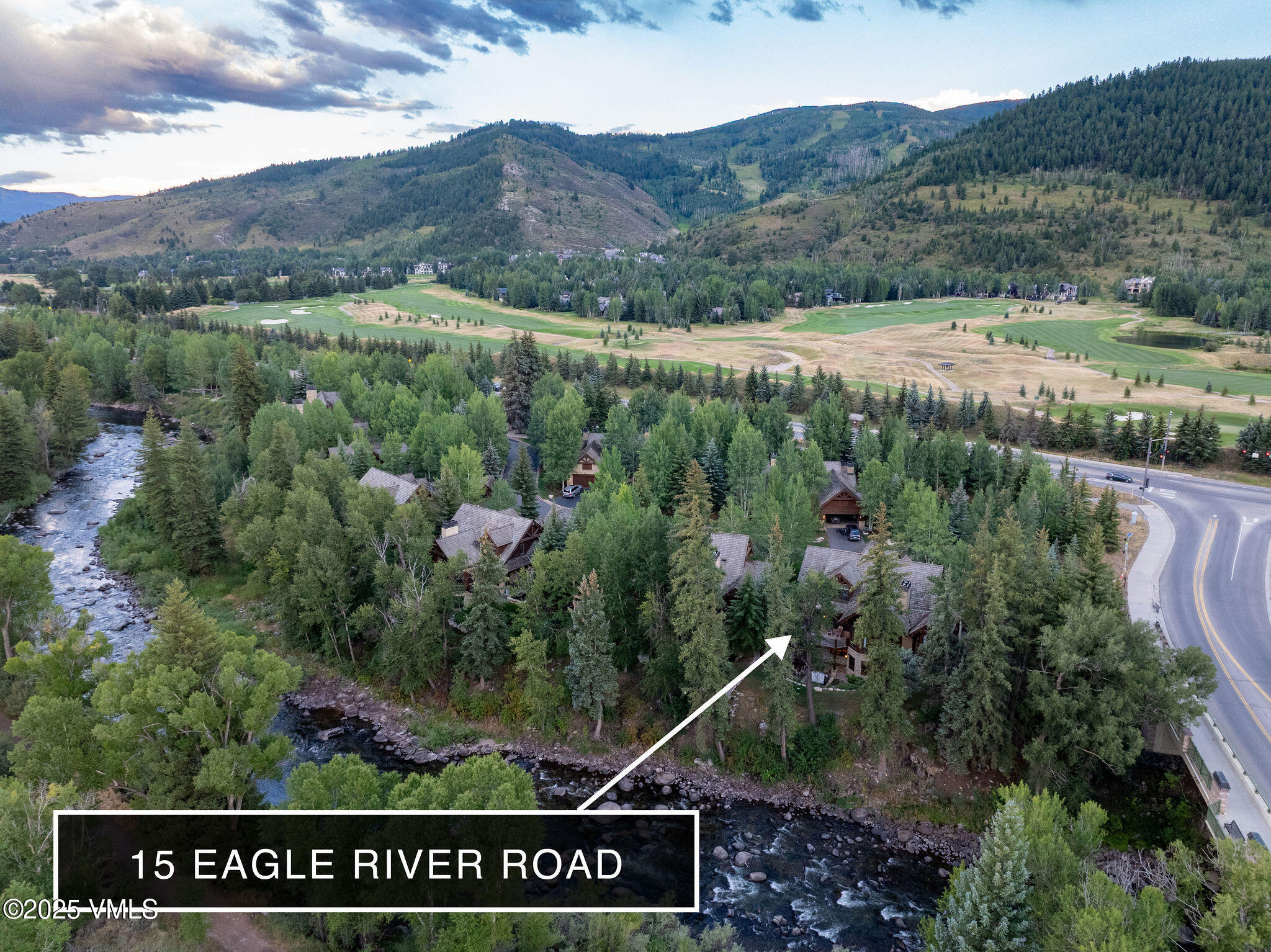 15 Eagle River Road Edwards, CO 81632 - Photo 3 of 36 2508_15_eagle_river_rd_aerial_b_marked