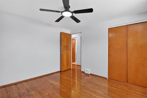 wooden floor in an empty room