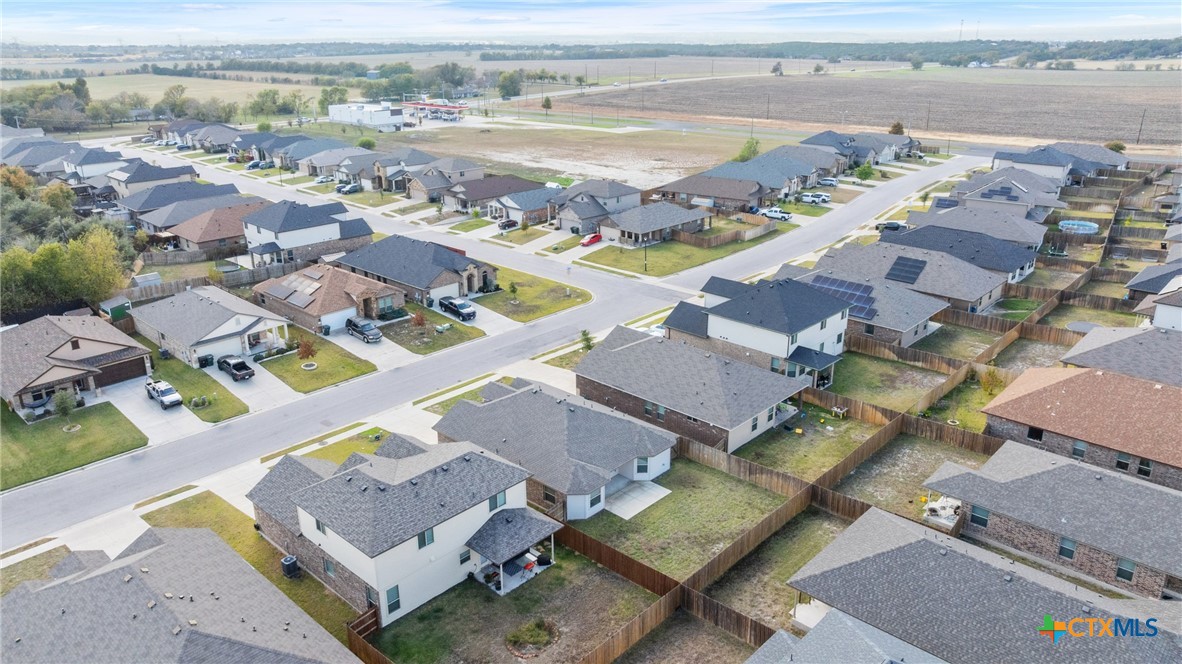212 Bainbridge Road Temple, TX 76502 - Photo 33 of 35 an aerial view of residential houses with outdoor space