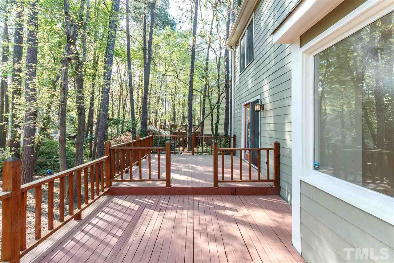 7420 Old Fox Trail Raleigh, NC 27613 - Photo 24 of 28 a view of balcony with furniture