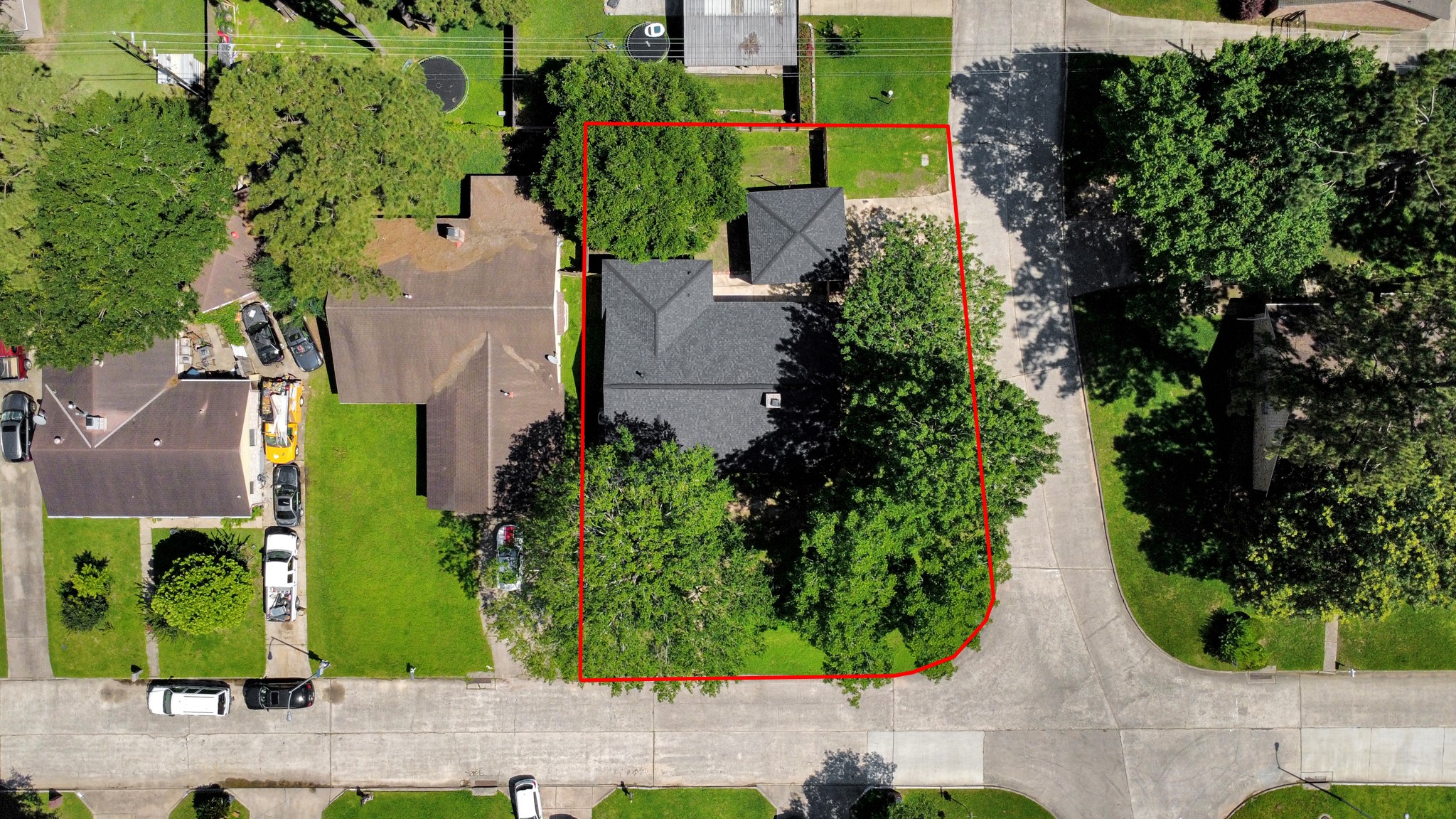 2402 Rolling Glen Drive Spring, TX 77373 - Photo 38 of 38 an aerial view of a house