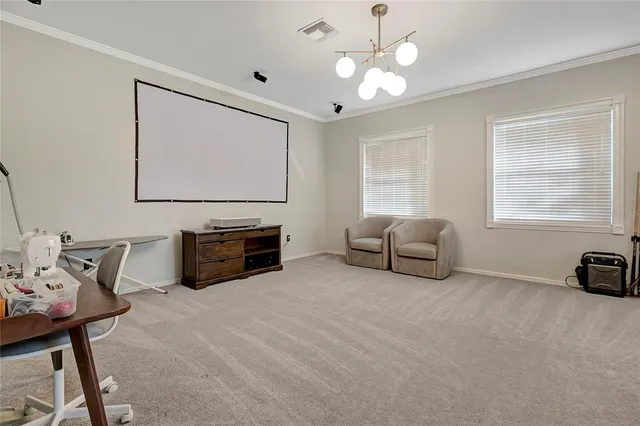 a bedroom with bed and a window