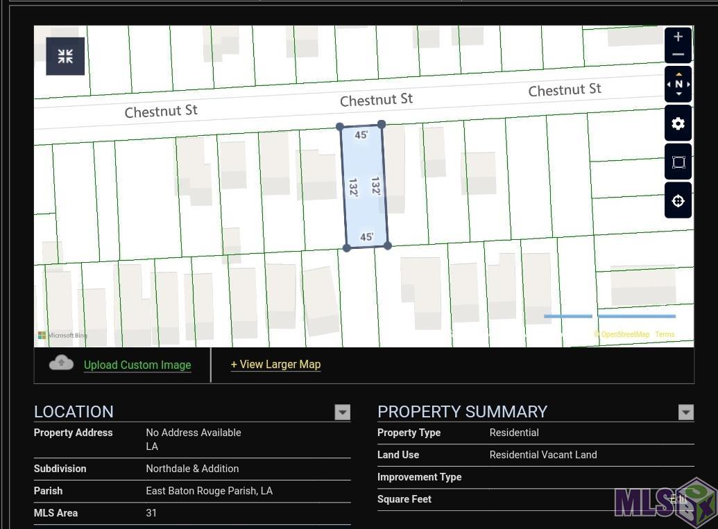 Lot 33 Chestnut Street Baton Rouge, LA 70802 - Photo 1 of 1 Gallery Image 1