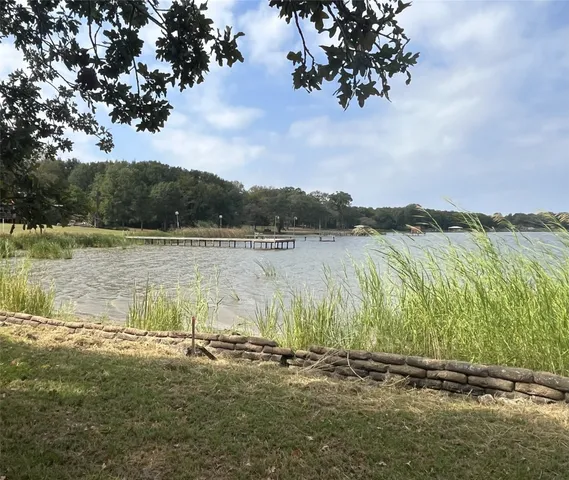 a view of road with trees