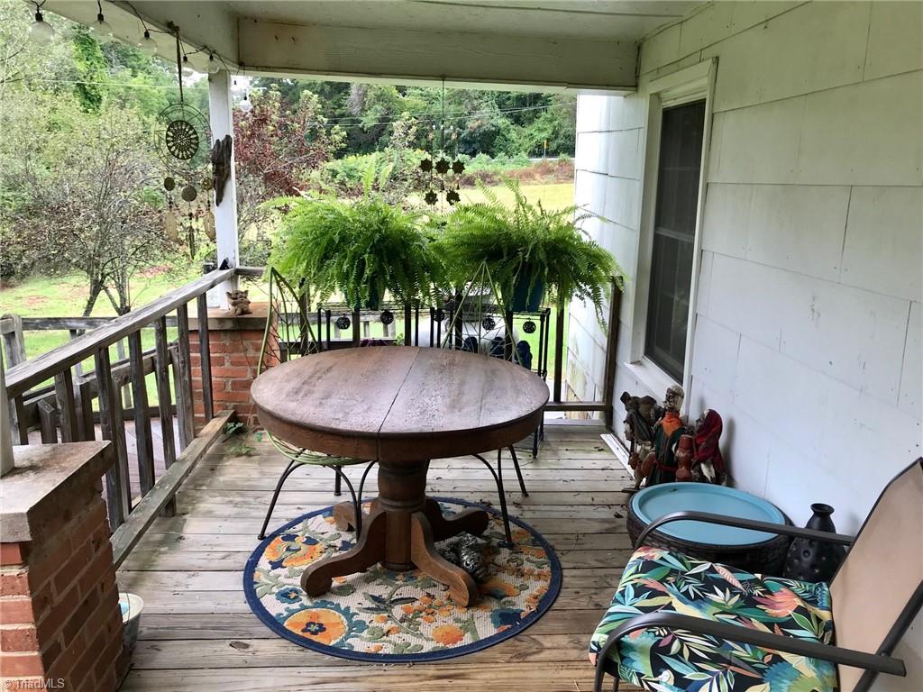 1082 East Carter Mill Road Elkin, NC 28621 - Photo 15 of 21 Covered Back porch