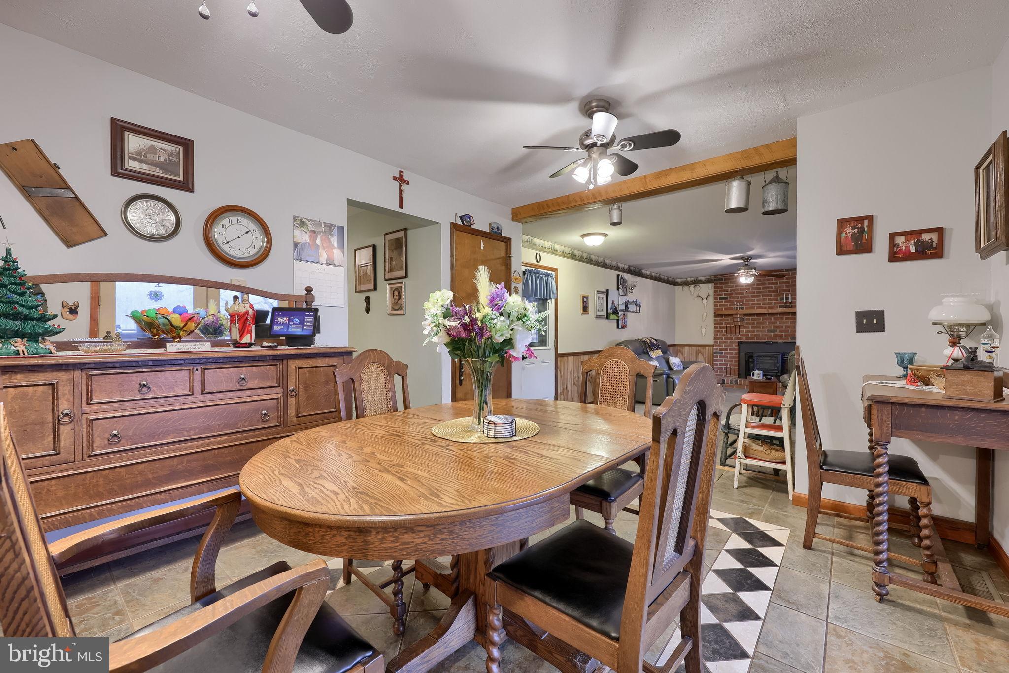 258 Beaver Road Birdsboro, PA 19508 - Photo 18 of 59 Charming dining space with rustic elegance.