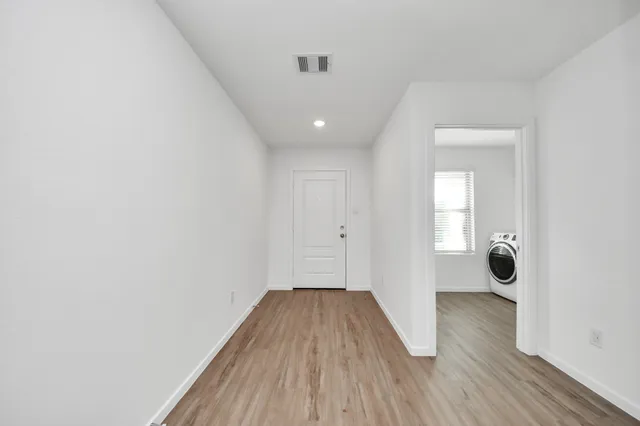 wooden floor in a gallery
