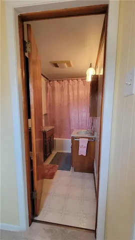 a view of kitchen with furniture