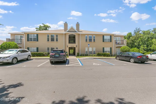 a car parked in front of a house