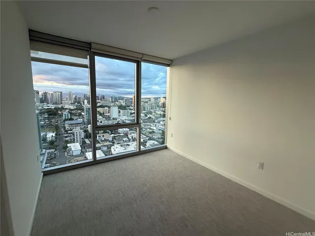 a view of a room with window