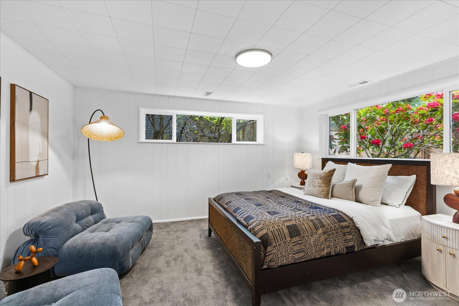 18722 84th Avenue West Edmonds, WA 98026 - Photo 30 of 40 a bedroom with bed and a window